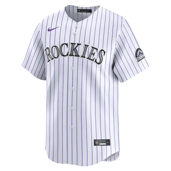 Colorado rockies nike home limited player jersey White M