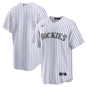 Colorado rockies nike home replica team jersey White