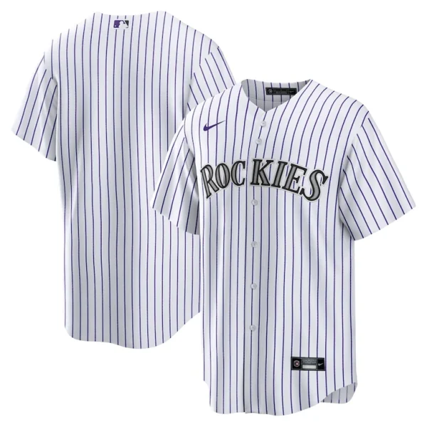 Colorado rockies nike home replica team jersey White