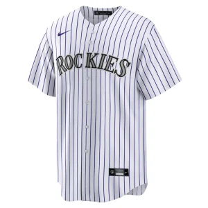 Colorado rockies nike home replica team jersey White M