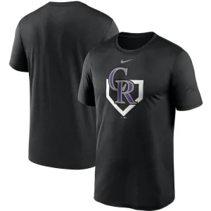 Colorado rockies nike icon legend performance t shirt Black
