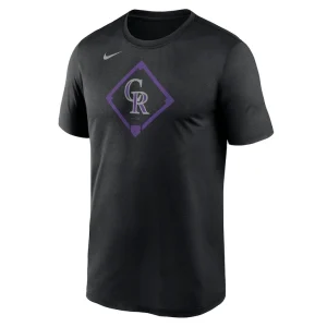 Colorado rockies nike icon legend performance t shirt Black M