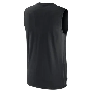 Colorado rockies nike knockout stack exceed muscle tank top Black L