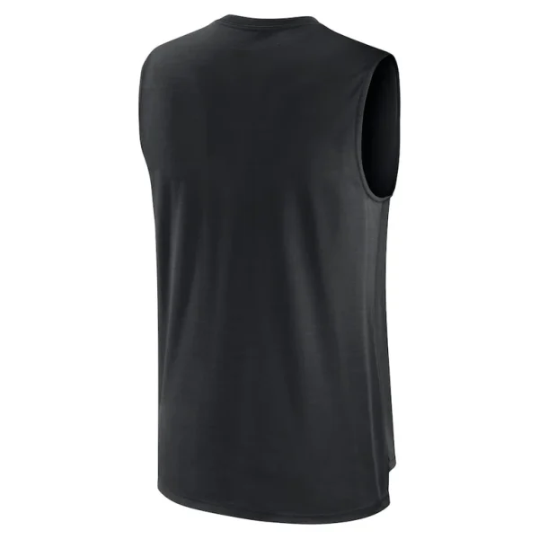 Colorado rockies nike knockout stack exceed muscle tank top Black L