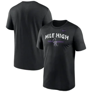 Colorado rockies nike local legend practice performace t shirt Black