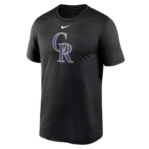 Colorado rockies nike new legend logo t shirt Black M