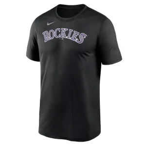 Colorado rockies nike new legend wordmark t shirt Black M