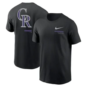 Colorado rockies nike over the shoulder t shirt Black