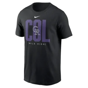 Colorado rockies nike scoreboard t shirt Black M