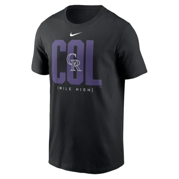 Colorado rockies nike scoreboard t shirt Black M