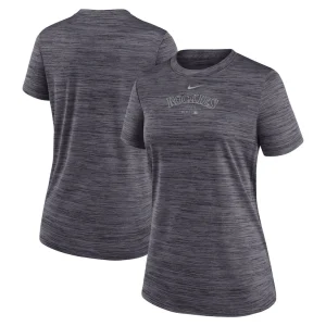 Colorado rockies nike womens authentic collection velocity performance t shirt Black