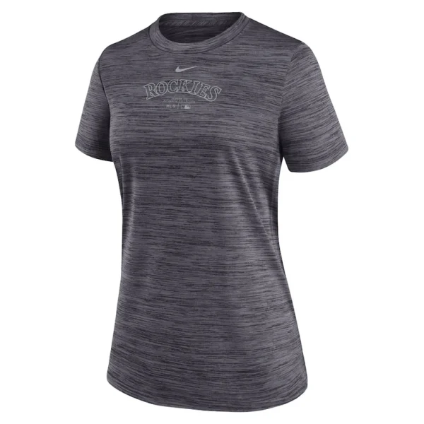 Colorado rockies nike womens authentic collection velocity performance t shirt Black S