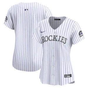 Colorado rockies nike womens home limited jersey White