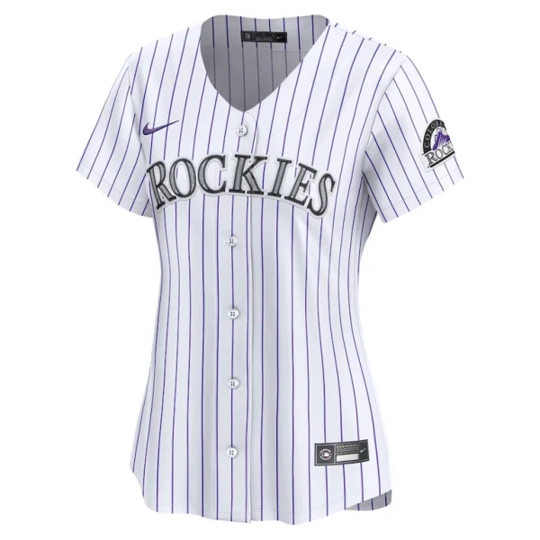 Colorado rockies nike womens home limited jersey White M