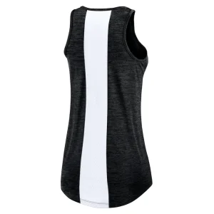 Colorado rockies nike womens right mix high neck tank top Black M