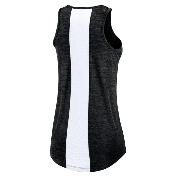 Colorado rockies nike womens right mix high neck tank top Black M