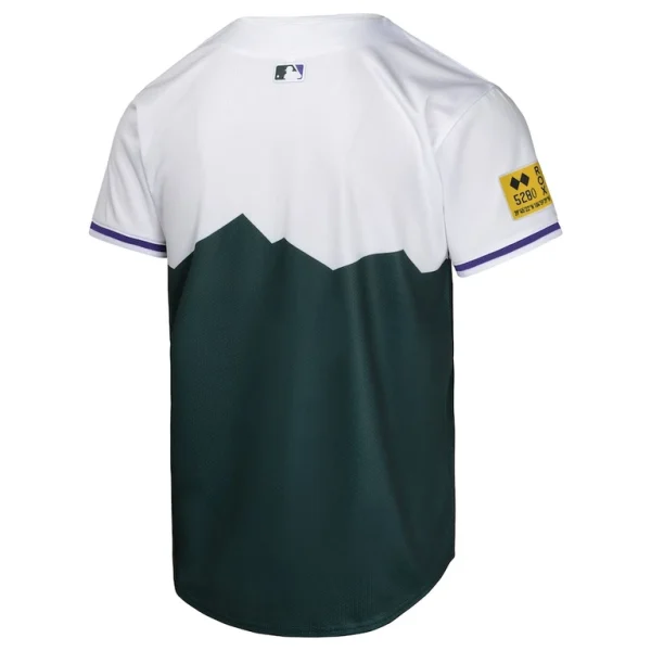 Colorado rockies nike youth city connect limited jersey Green Yth L