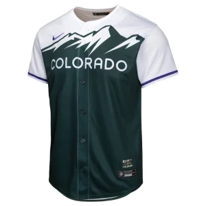 Colorado rockies nike youth city connect limited jersey Green Yth M