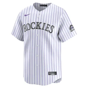 Colorado rockies nike youth home limited jersey White Yth M