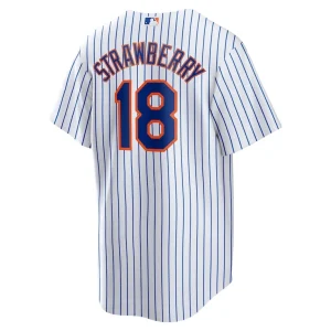 Darryl strawberry new york mets nike home replica retired player jersey White L