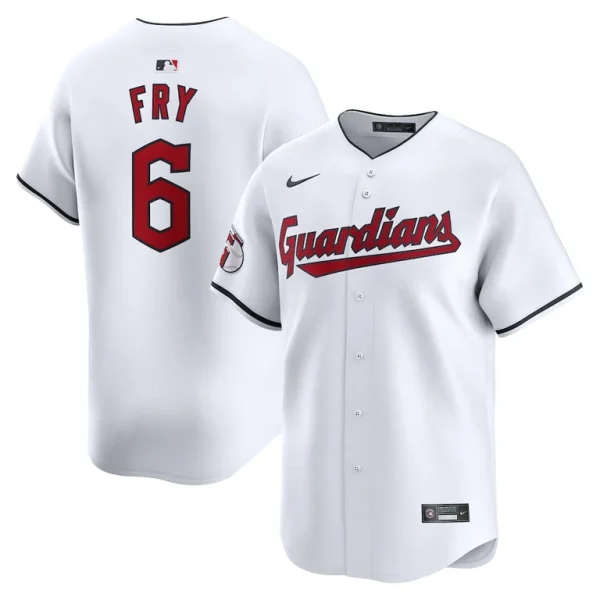 David fry cleveland guardians nike home limited player jersey White