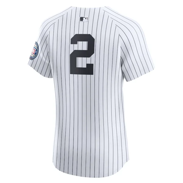 Derek jeter new york yankees nike home elite jersey White 48