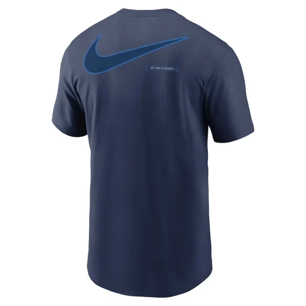 Detroit tigers nike 2 hit speed city connect t shirt Navy L