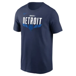 Detroit tigers nike 2024 city connect graphic t shirt Navy M