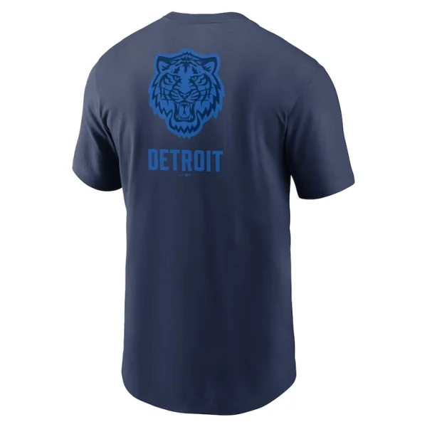 Detroit tigers nike 2024 city connect t shirt Navy L