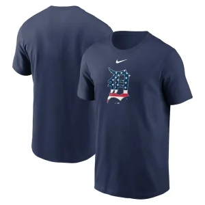 Detroit tigers nike americana t shirt Navy