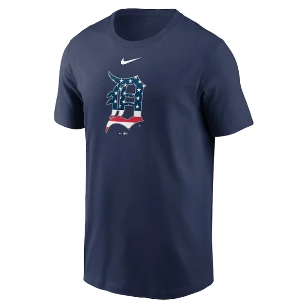 Detroit tigers nike americana t shirt Navy M