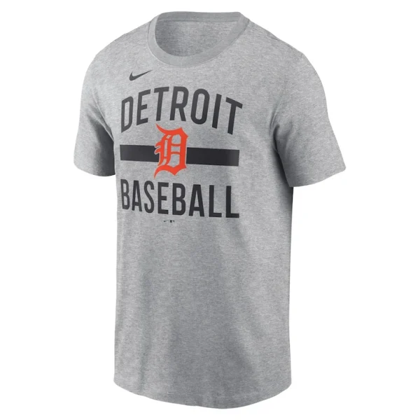 Detroit tigers nike arched t shirt Heather gray M
