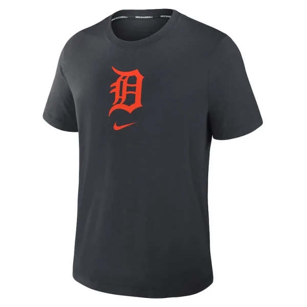 Detroit tigers nike authentic collection early work tri blend performance t shirt Navy M