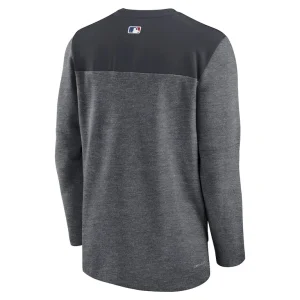 Detroit tigers nike authentic collection game time performance half zip top Navy L