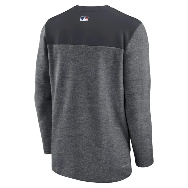 Detroit tigers nike authentic collection game time performance half zip top Navy L