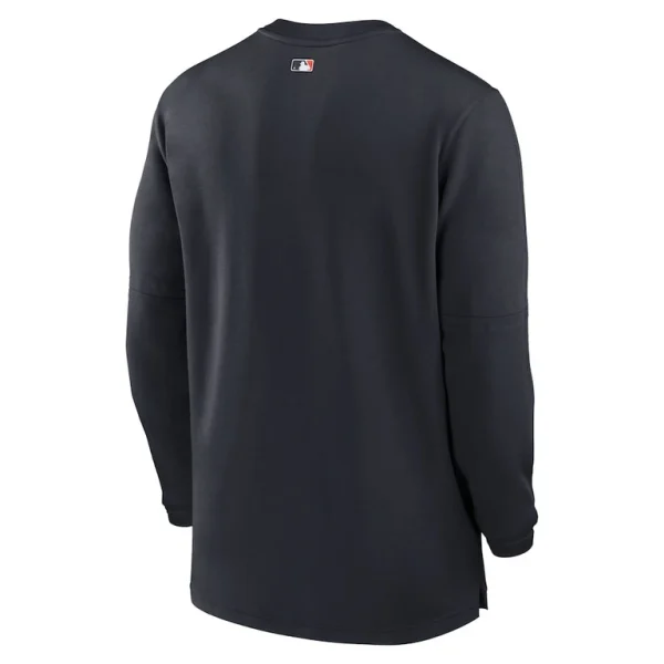 Detroit tigers nike authentic collection game time performance quarter zip top Navy L