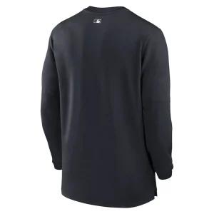 Detroit tigers nike authentic collection game time performance quarter zip top Navy L