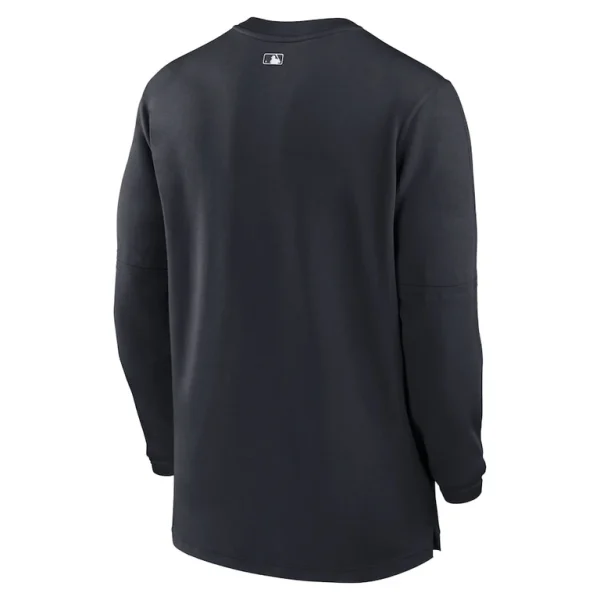 Detroit tigers nike authentic collection game time performance quarter zip top Navy L