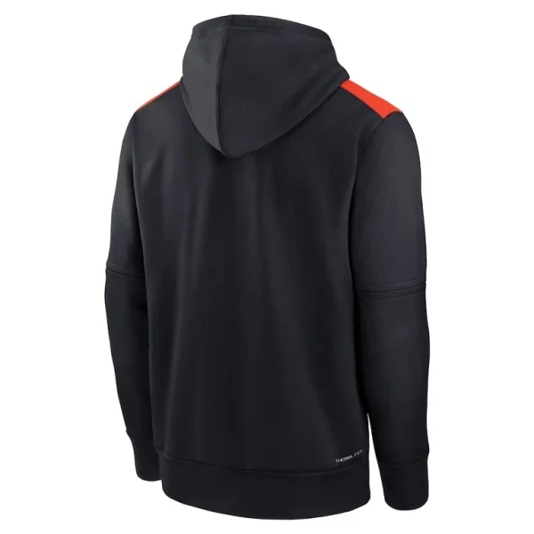Detroit tigers nike authentic collection performance pullover hoodie Navy L