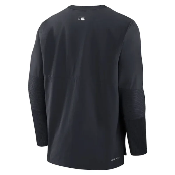 Detroit tigers nike authentic collection player performance pullover sweatshirt Navy L
