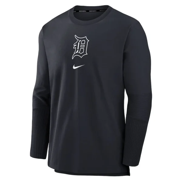 Detroit tigers nike authentic collection player performance pullover sweatshirt Navy M