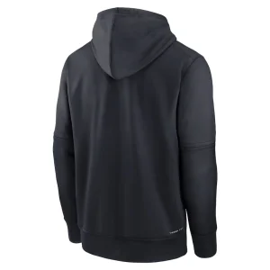 Detroit tigers nike authentic collection practice performance pullover hoodie Navy L