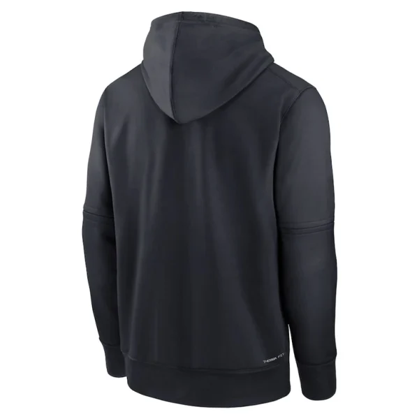 Detroit tigers nike authentic collection practice performance pullover hoodie Navy L