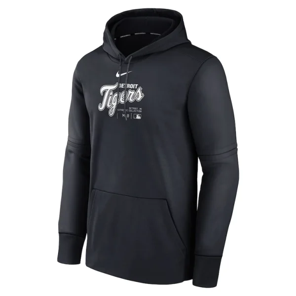 Detroit tigers nike authentic collection practice performance pullover hoodie Navy M