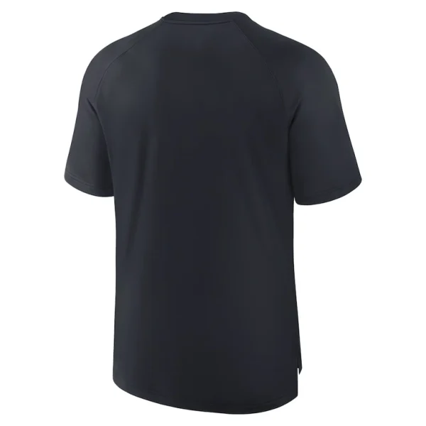 Detroit tigers nike authentic collection pregame raglan performance t shirt Navy L