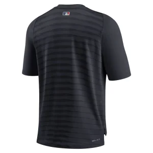 Detroit tigers nike authentic collection pregame raglan performance v neck t shirt Navy L