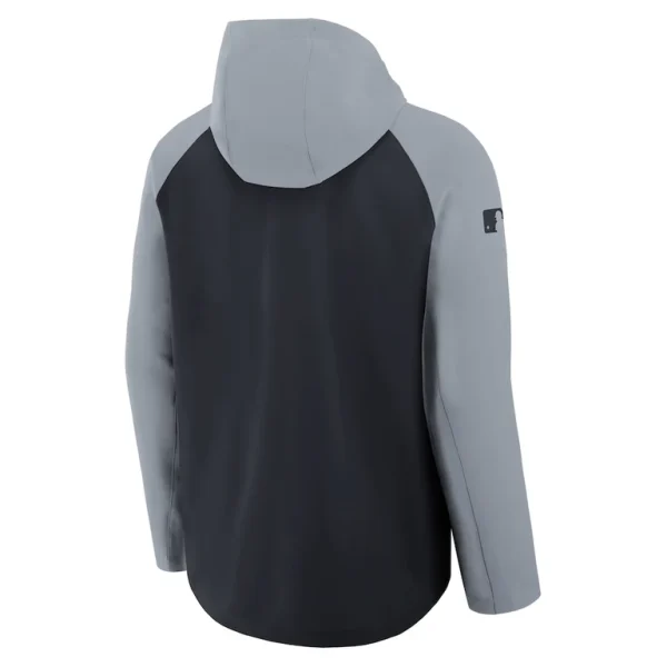 Detroit tigers nike authentic collection raglan performance full zip jacket Navygray L