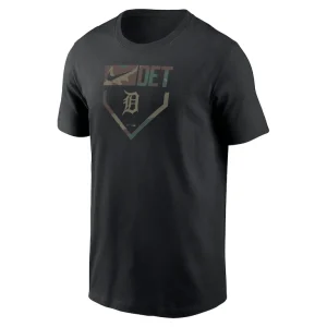 Detroit tigers nike camo t shirt Black M