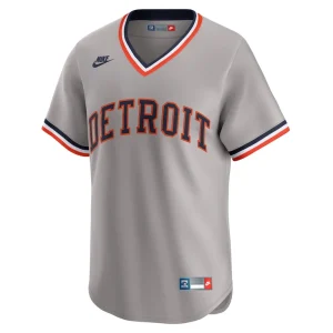 Detroit tigers nike cooperstown collection limited jersey Gray M
