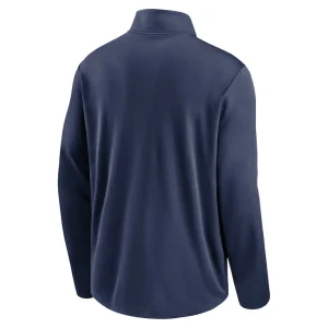 Detroit tigers nike franchise logo pacer performance half zip top Navy L
